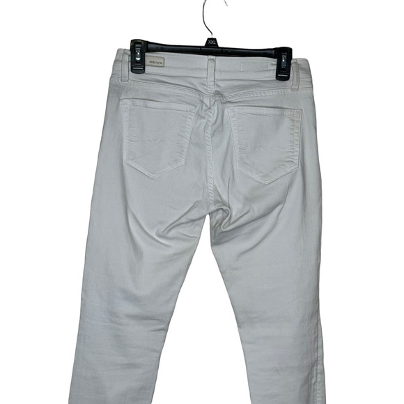Redengine Women's Jeans Wildfire Mid-Rise Cigarette Skinny‎ Leg White Size 28 - Picture 8 of 11